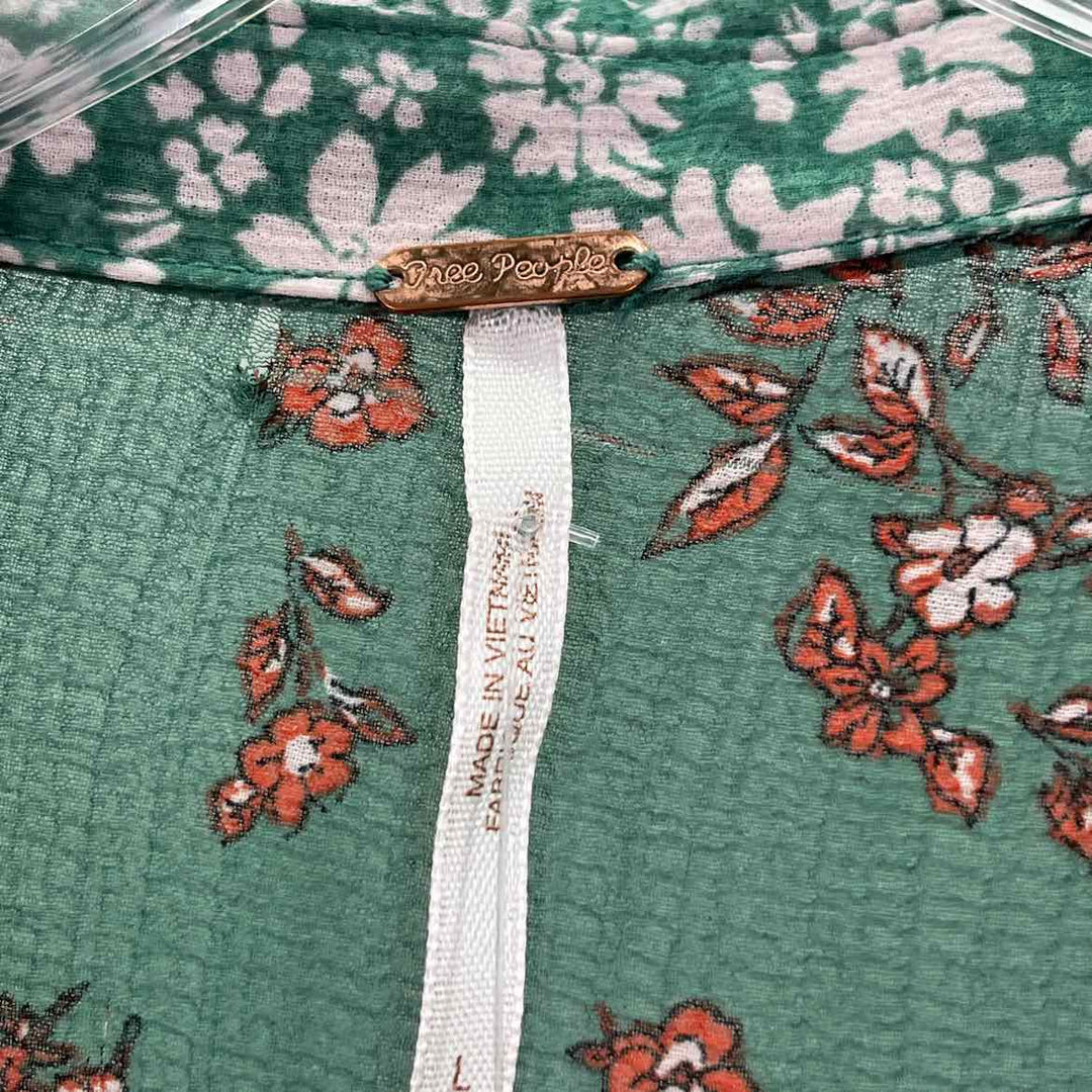 Size L Anthropologie Green Sweater
