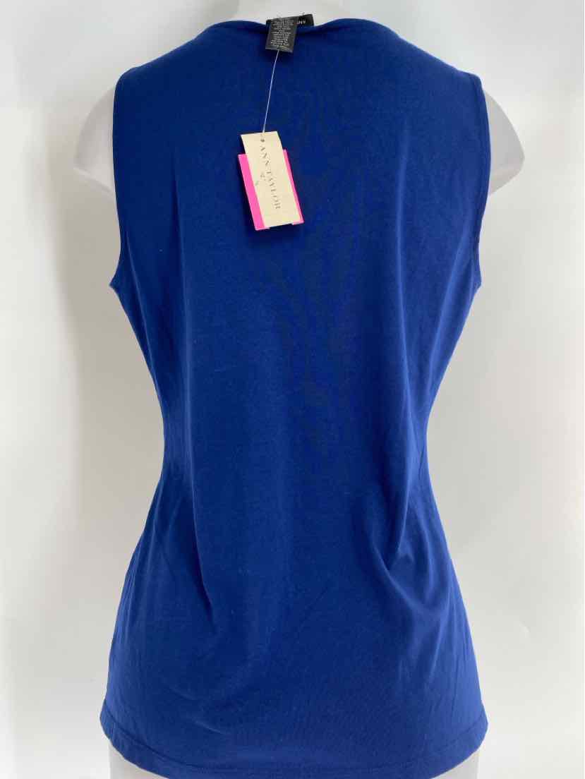 Size M Ann Taylor Blue Shirt