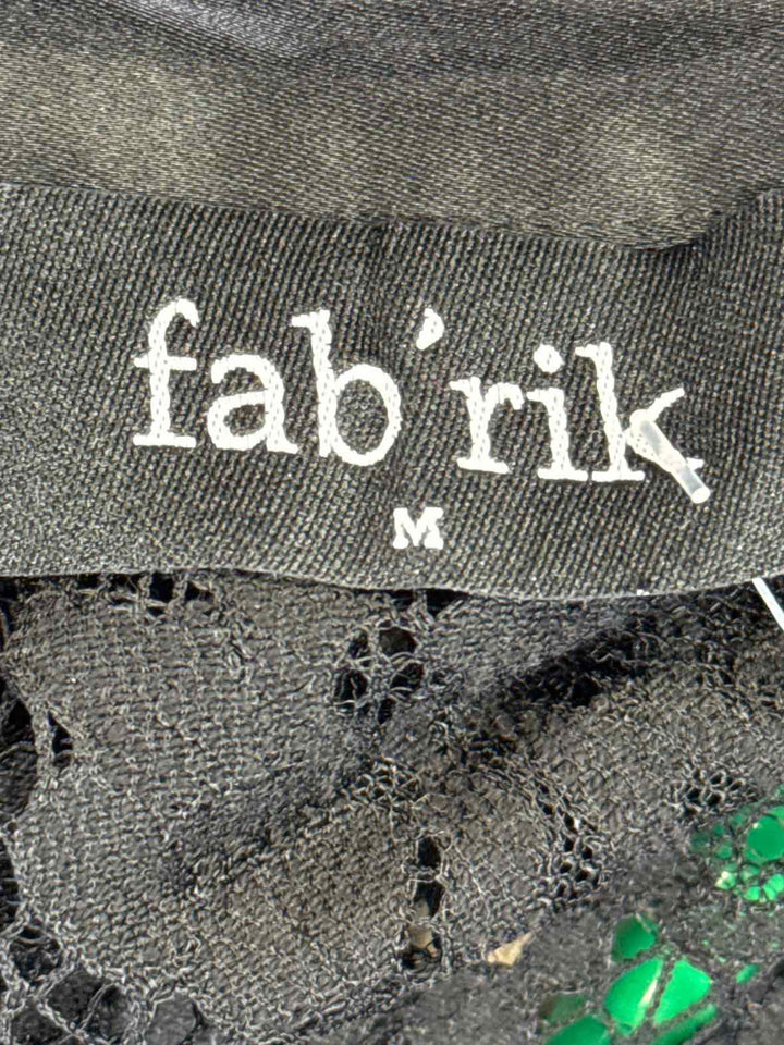 Size M FABRIK Black Shirt