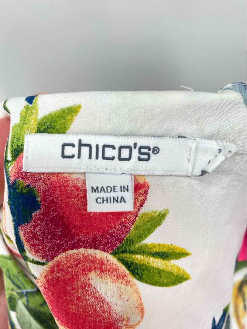 Size XL Chico's Multi-Color Shirt