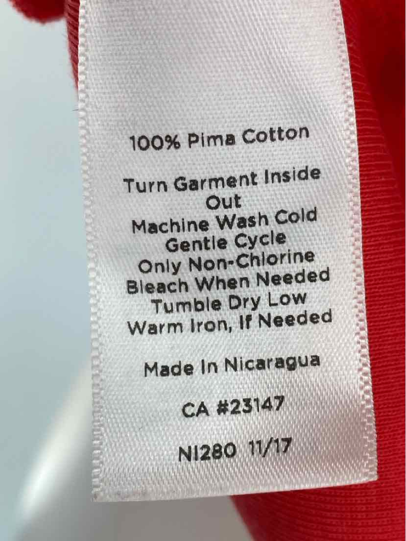 Size M Talbots Red Shirt