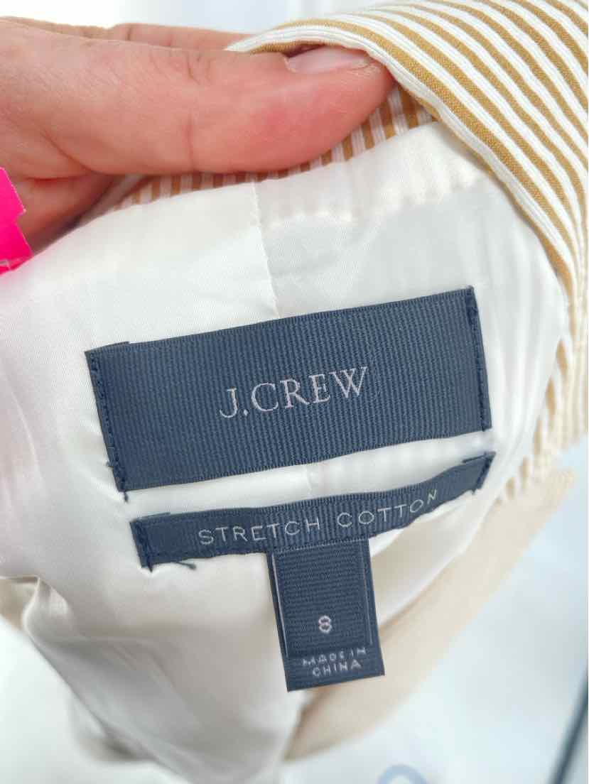 Size 8 J Crew Tan Blazer