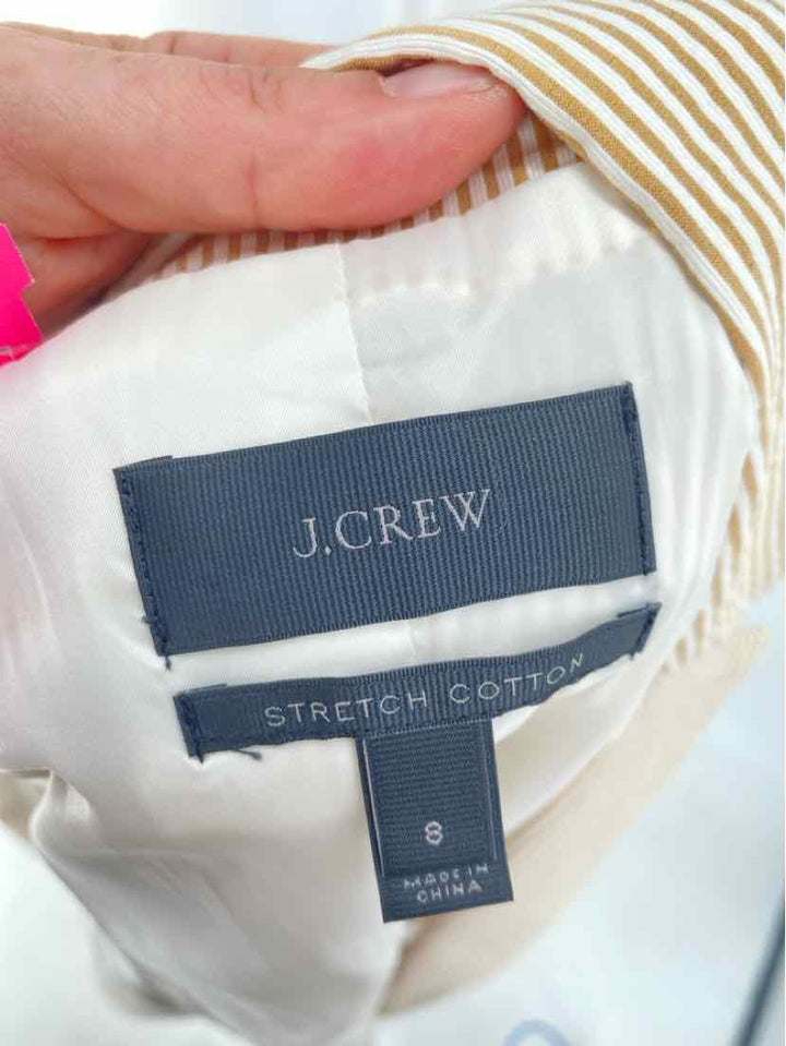 Size 8 J Crew Tan Blazer