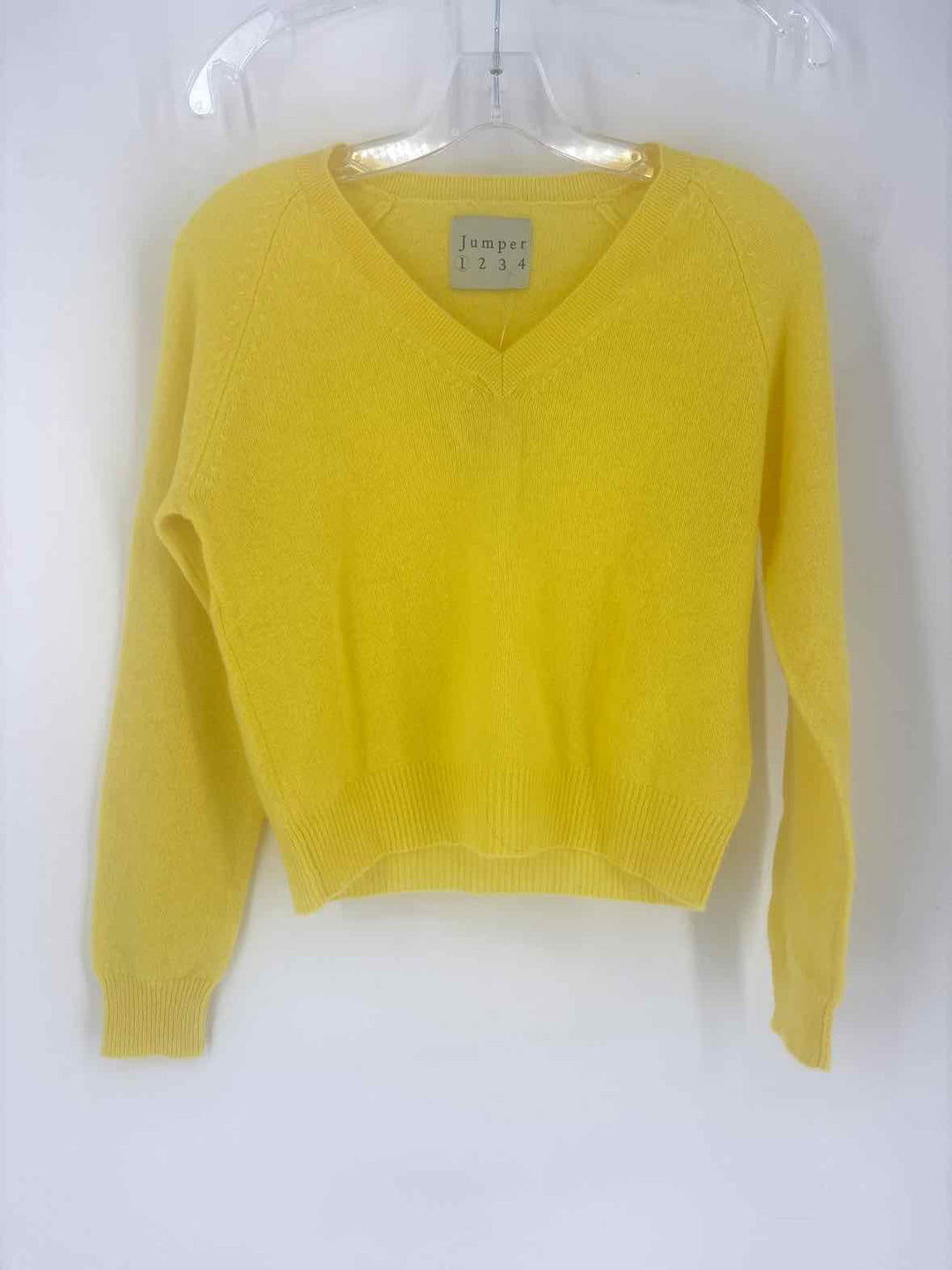 Size XS Yellow Sweater
