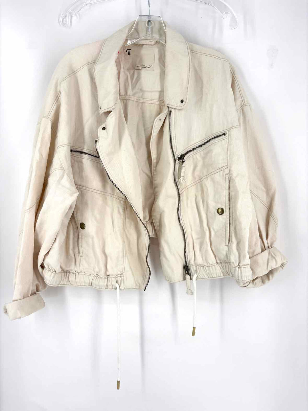 Size XL Pilcro & the Letterpress Beige Jacket