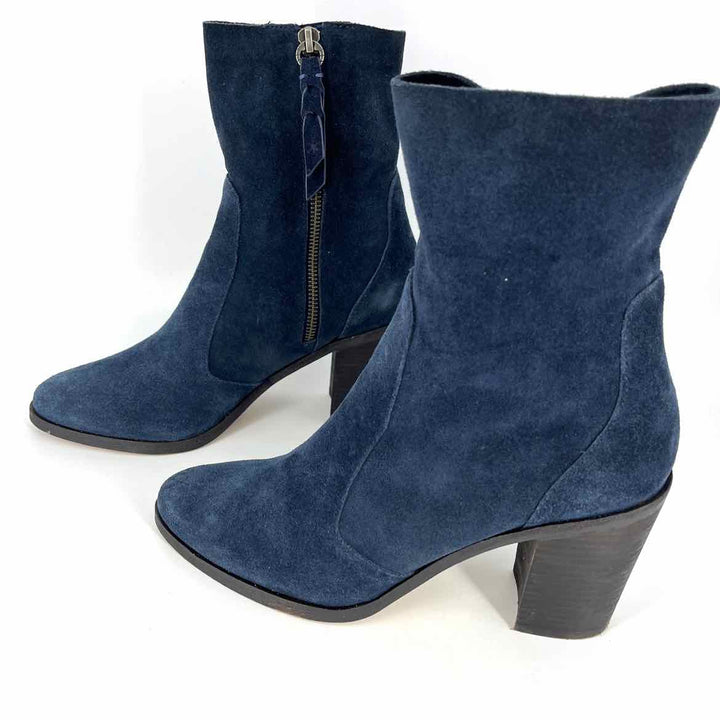 Shoe Size 9 Splendid Navy Suede Sandals