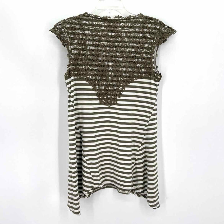 Size S Multi-Color Crochet Shirt