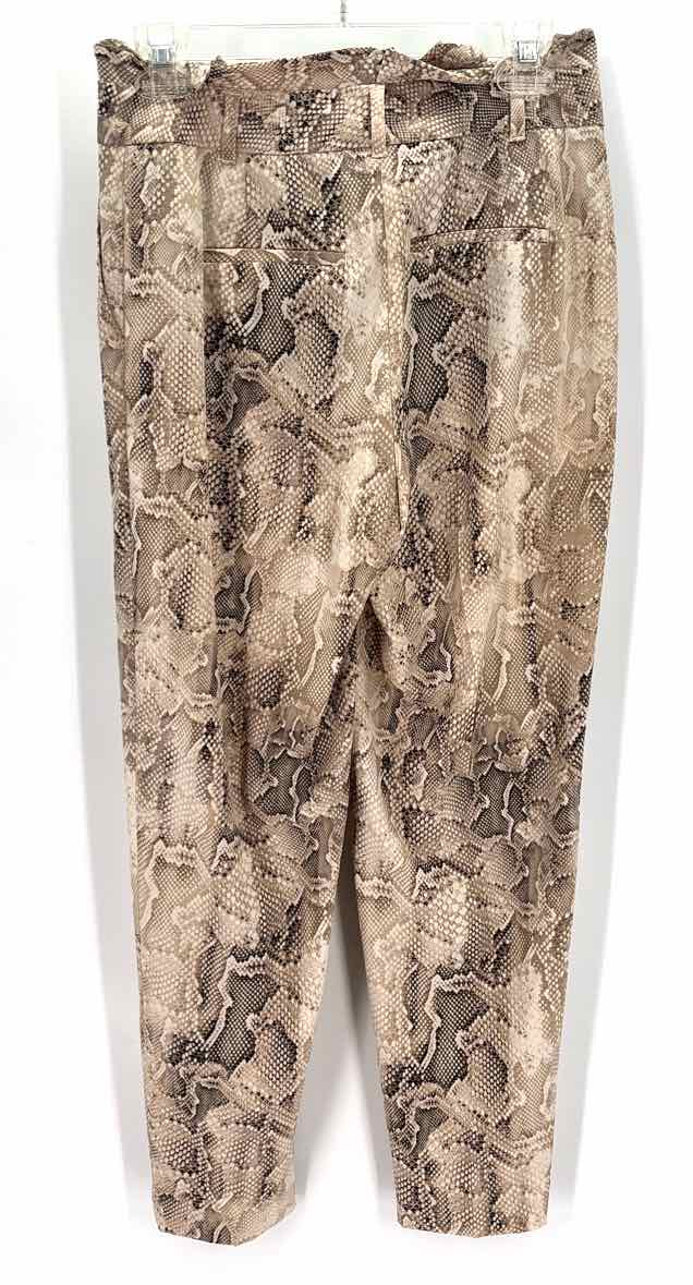 Size 2 White House Black Market Brown Print Pants