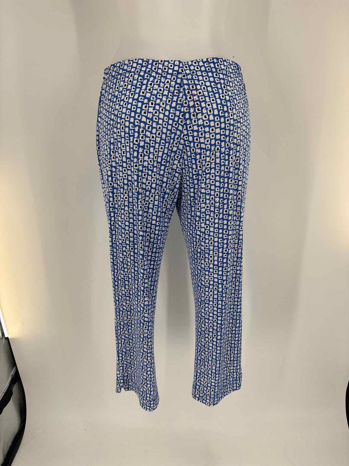 Size L CLARA SUN WOO Blue Print Pants