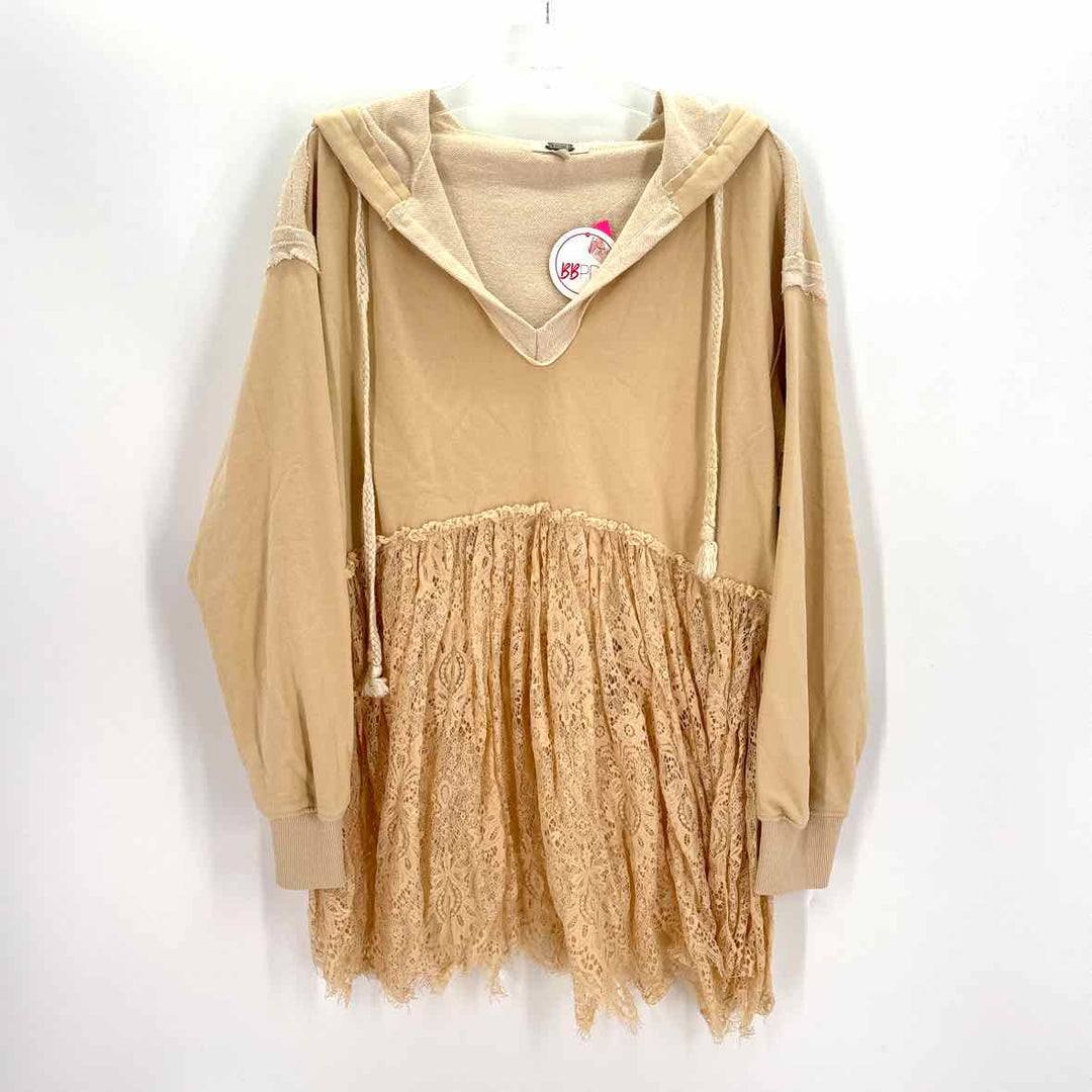 Size L GIMMICKS Cream Sweater