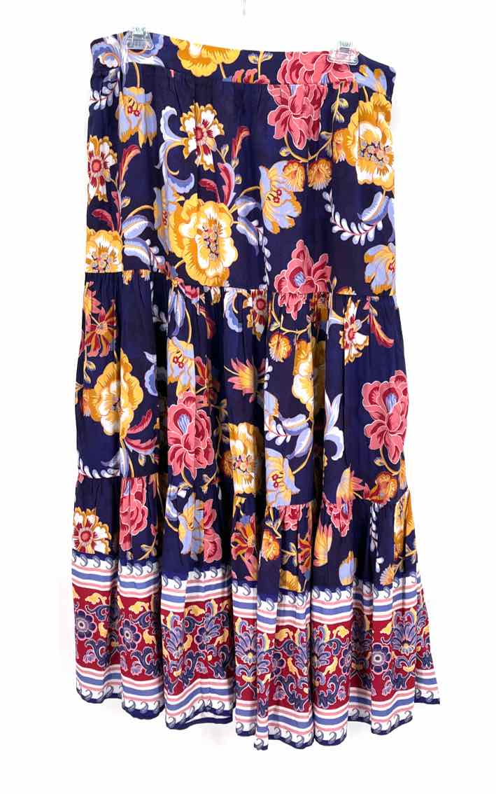 Size M SOFT SURROUNDINGS Multi-Color Skirt