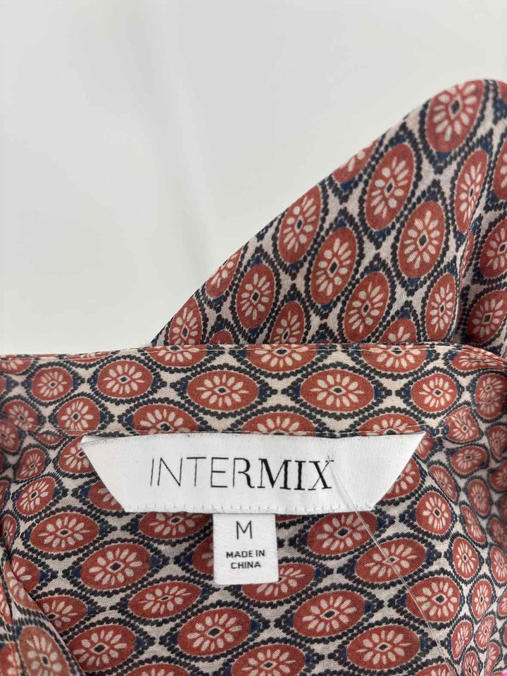 Size M INTERMIX Multi-Color Shirt