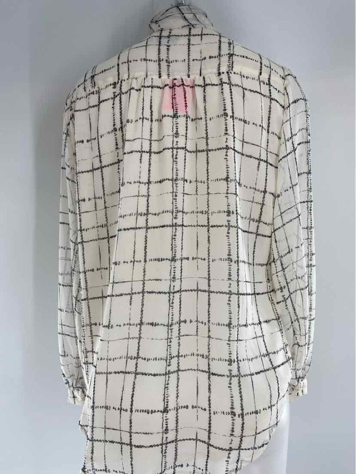 Size 10 Chico's Cream Shirt
