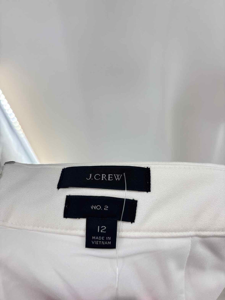 Size 12 J Crew Ivory Skirt