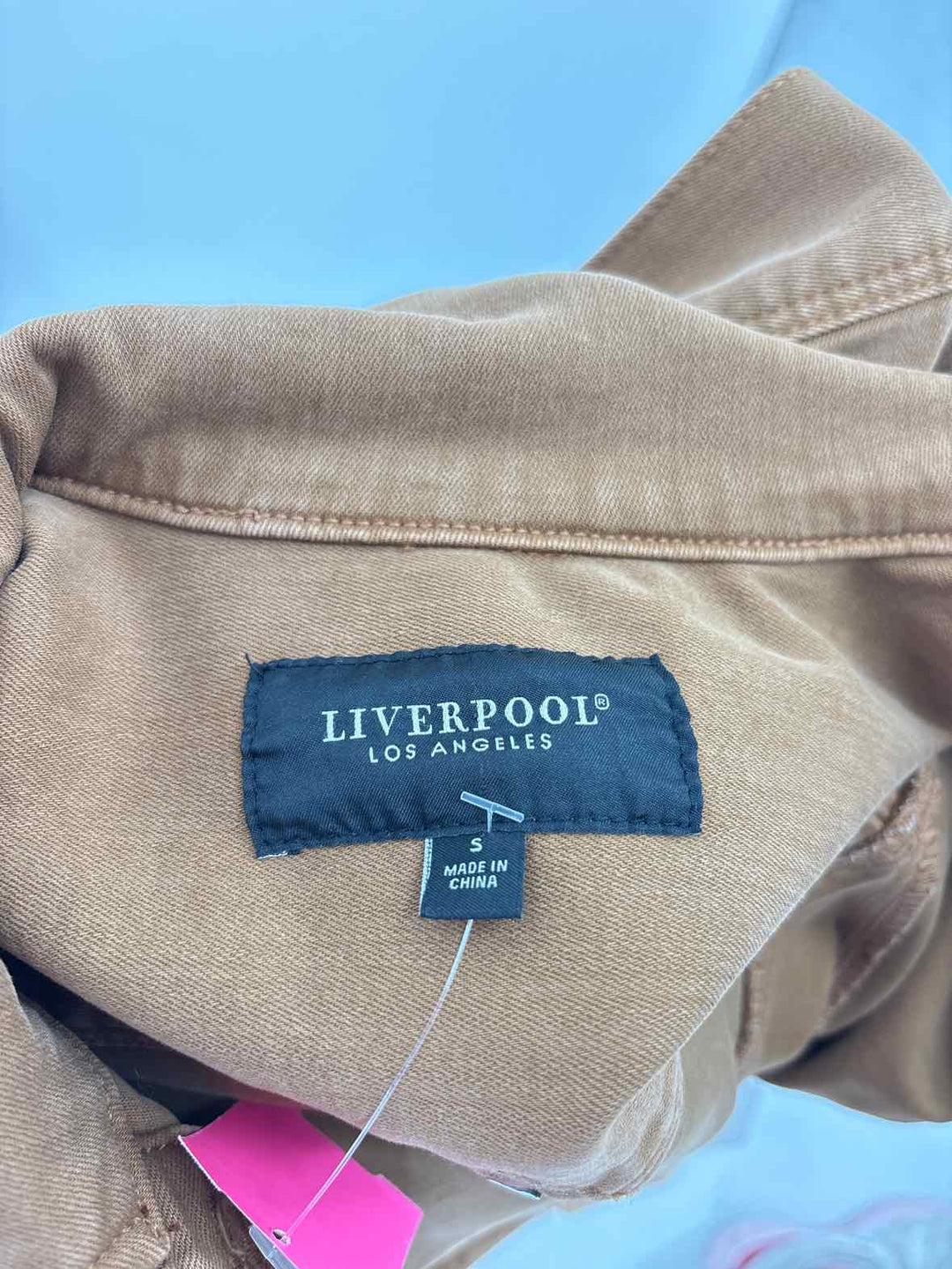 Size S LIVERPOOL Tan Jacket