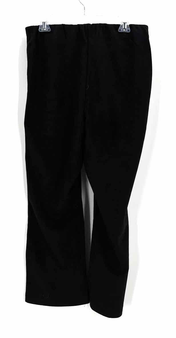 Size L ELLEN TRACY Black Suede Pants