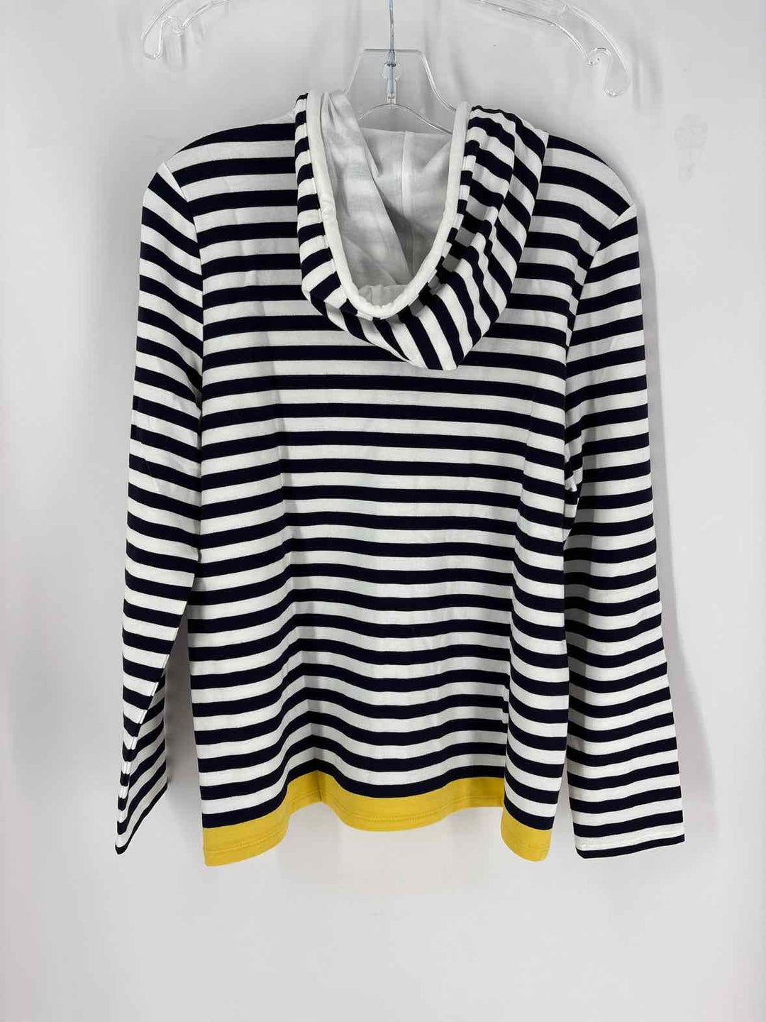 Size L Talbots Navy Print Jacket