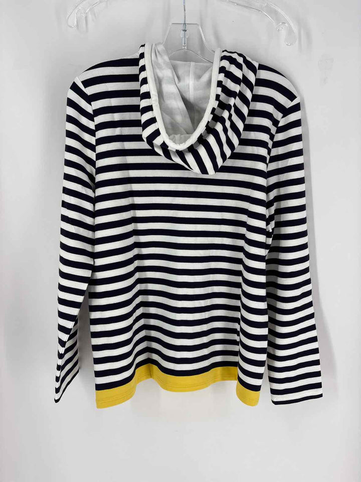 Size L Talbots Navy Print Jacket