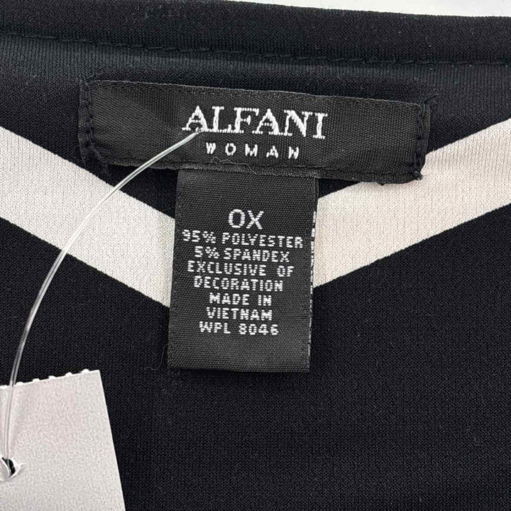 Size 1X ALFANI Black Shirt