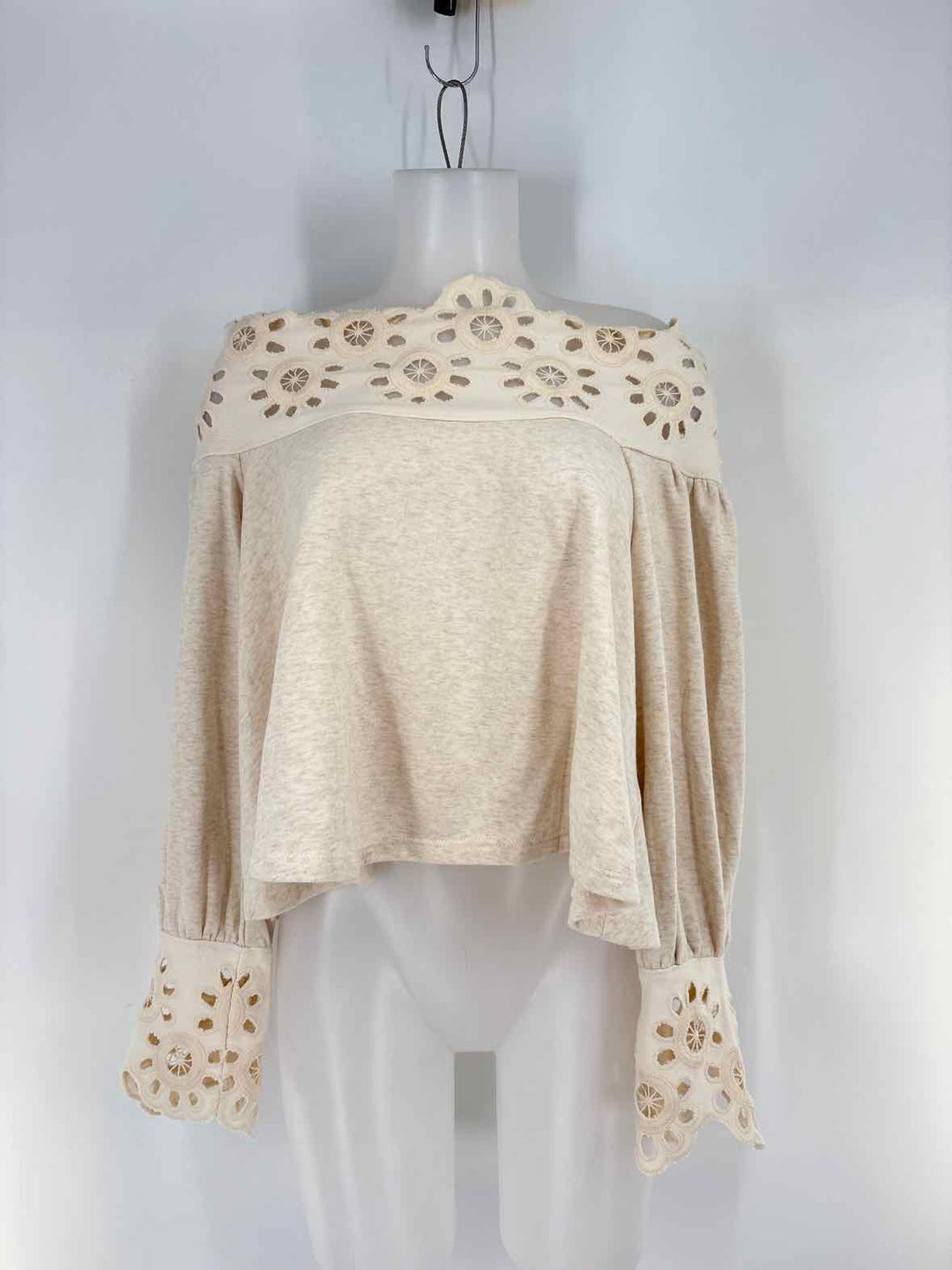Size M MAEVE Ivory Shirt