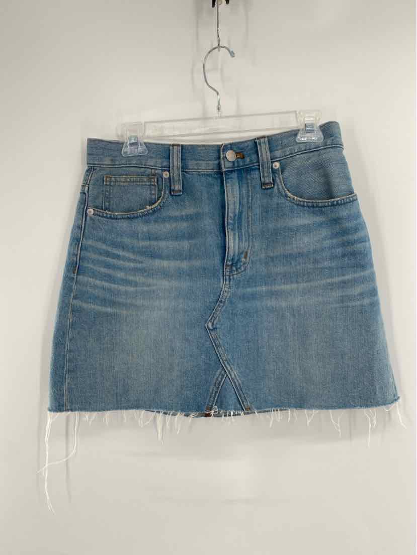 Size 27 MADEWELL Denim Skirt