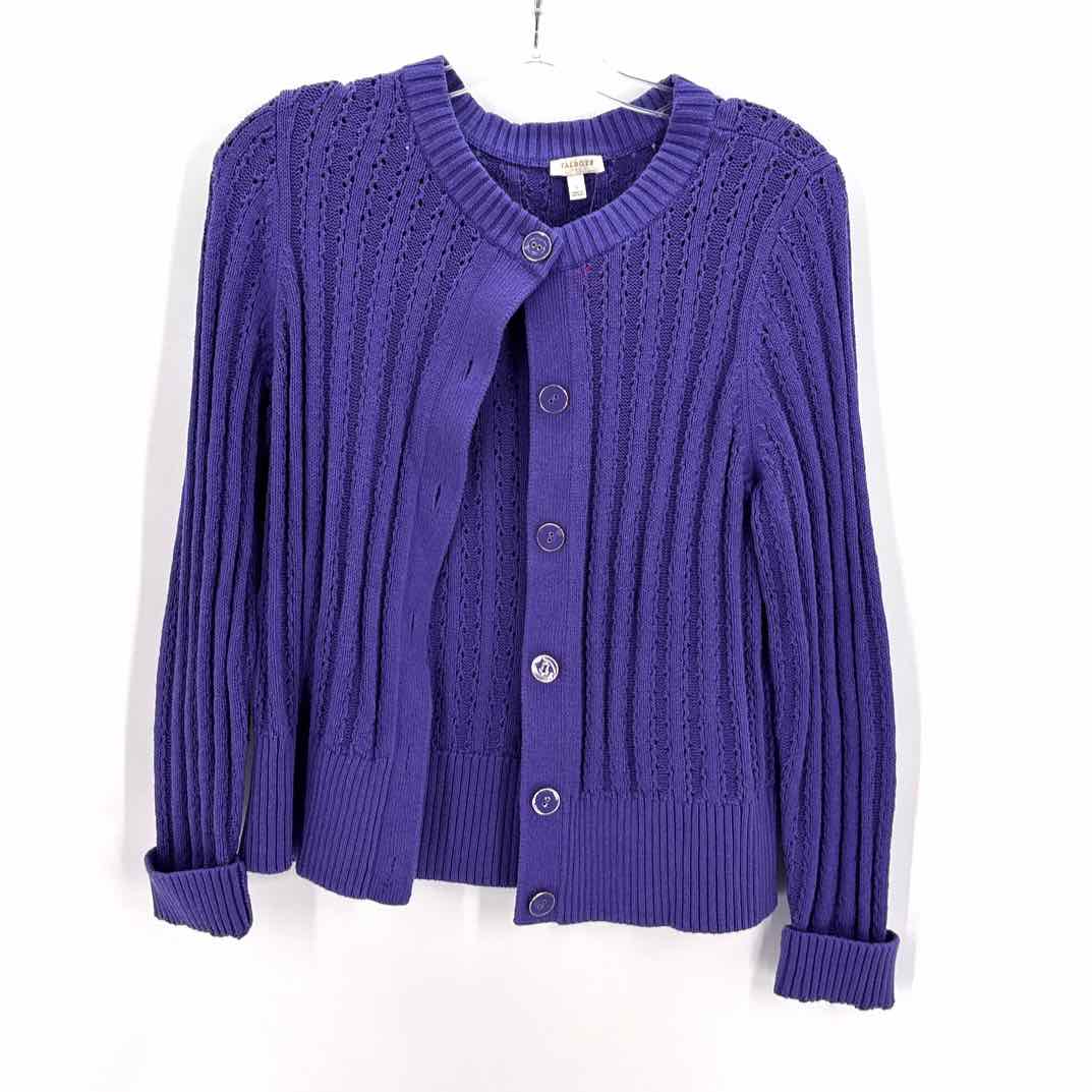 Size L Talbots Purple Sweater