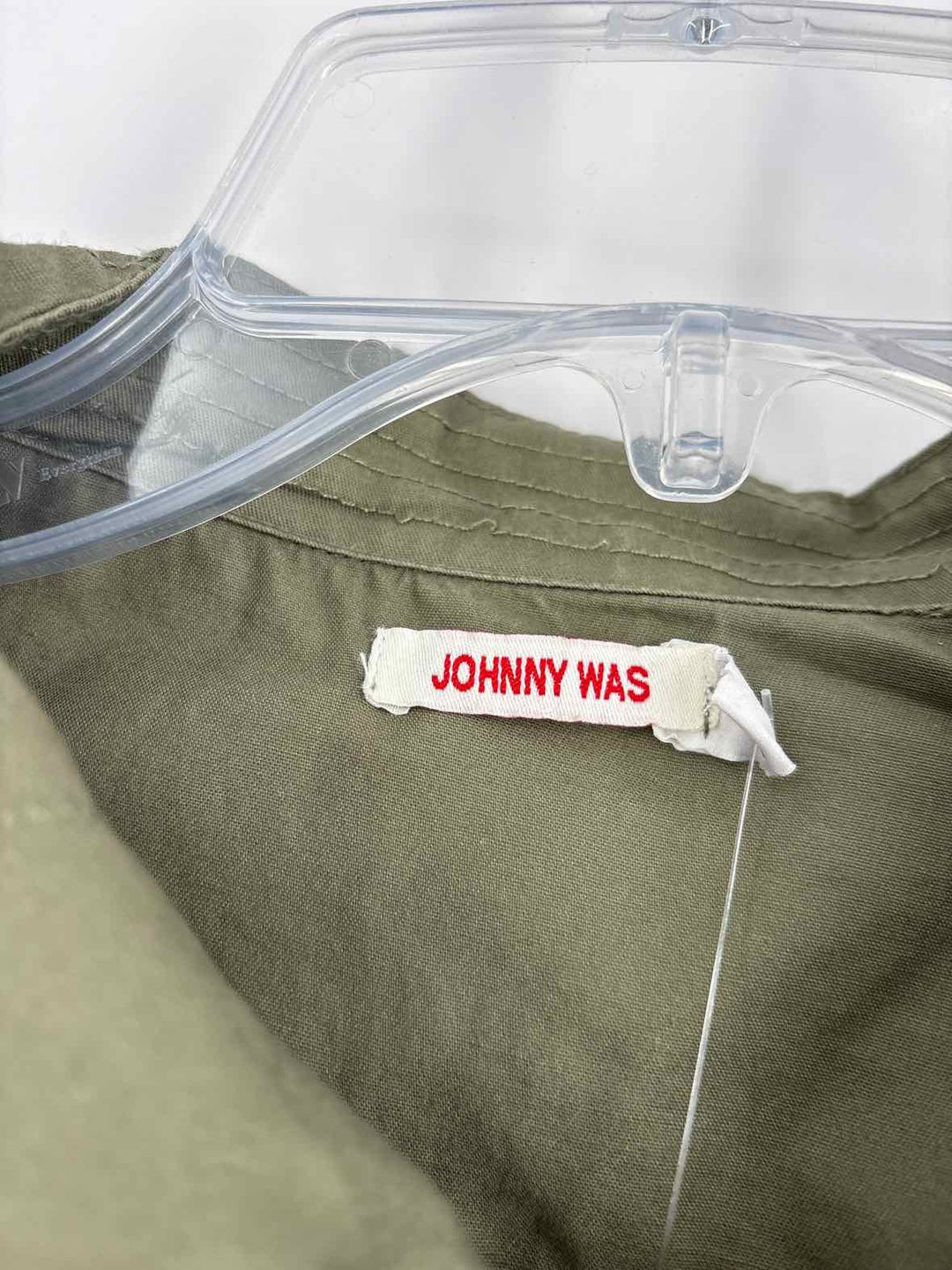 Size M Johnny Was Olive Shirt