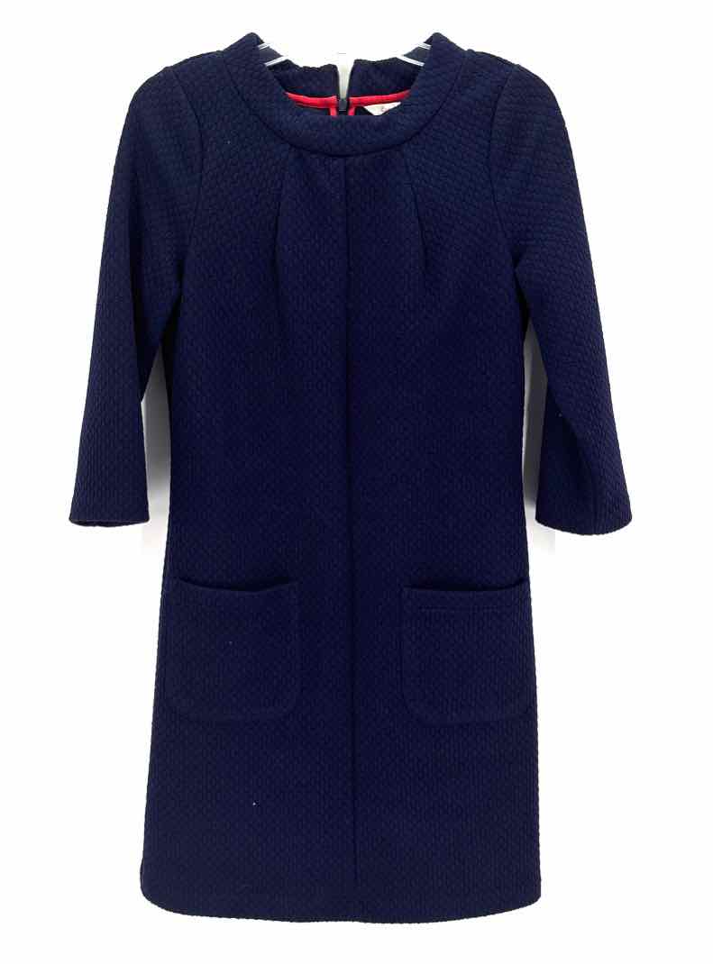 Size 6 Boden Navy Dress