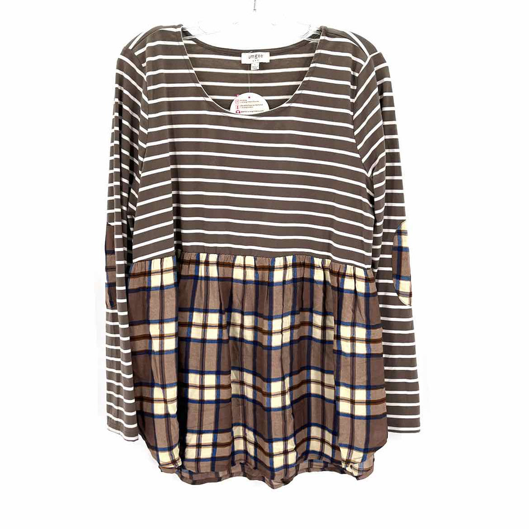 Size L Umgee Multi-Color Knit Shirt