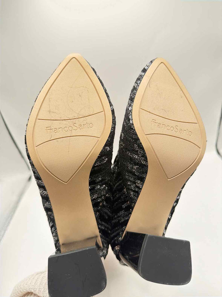 Shoe Size 7.5 FRANCO SARTO Black Boots