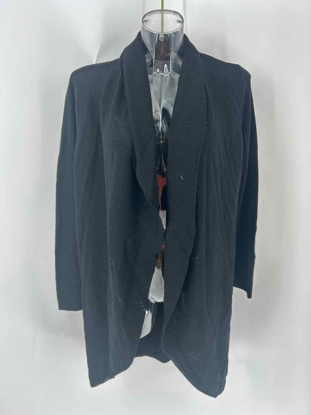 Size L Eileen Fisher Black Cardigan