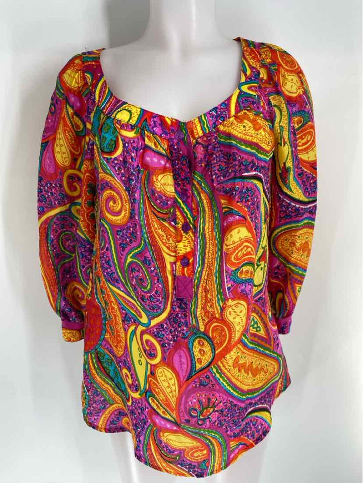 Size L TRINA TURK Multi-Color Shirt