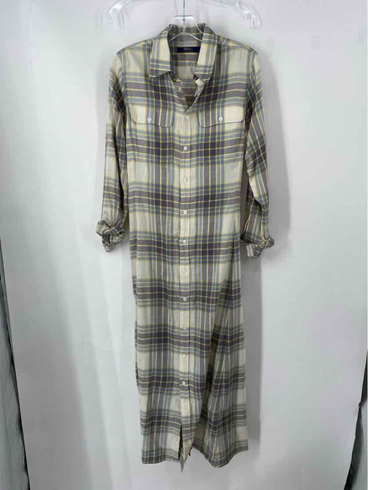 Size 10 RALPH LAUREN Blue Dress