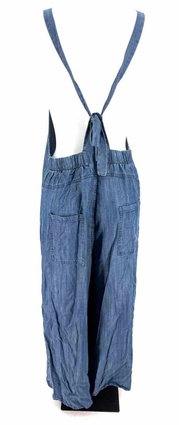 Size L Blue Chambray Pants