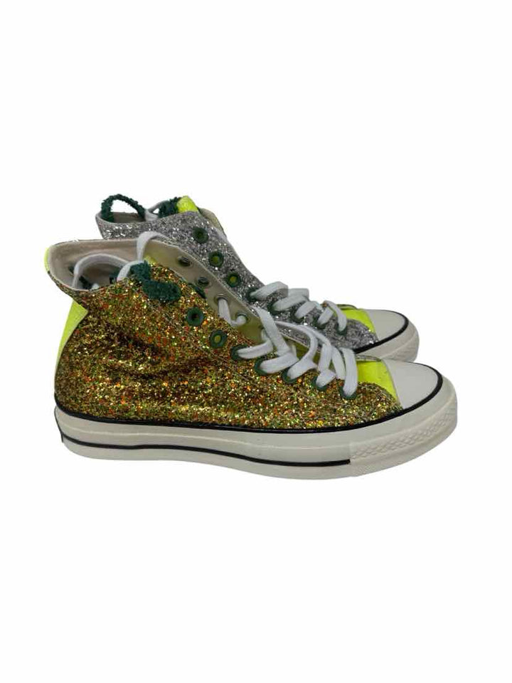 Shoe Size 9 Converse Lime Green Sneakers