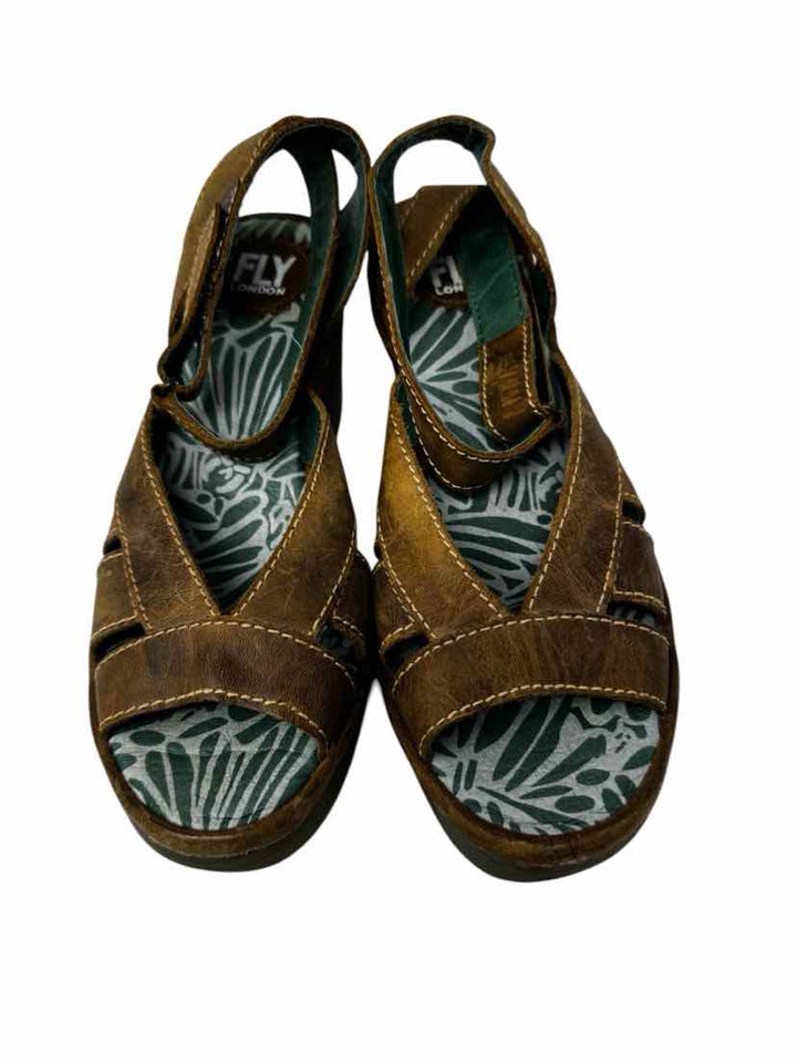 Shoe Size 37 FLY LONDON Brown Sandals