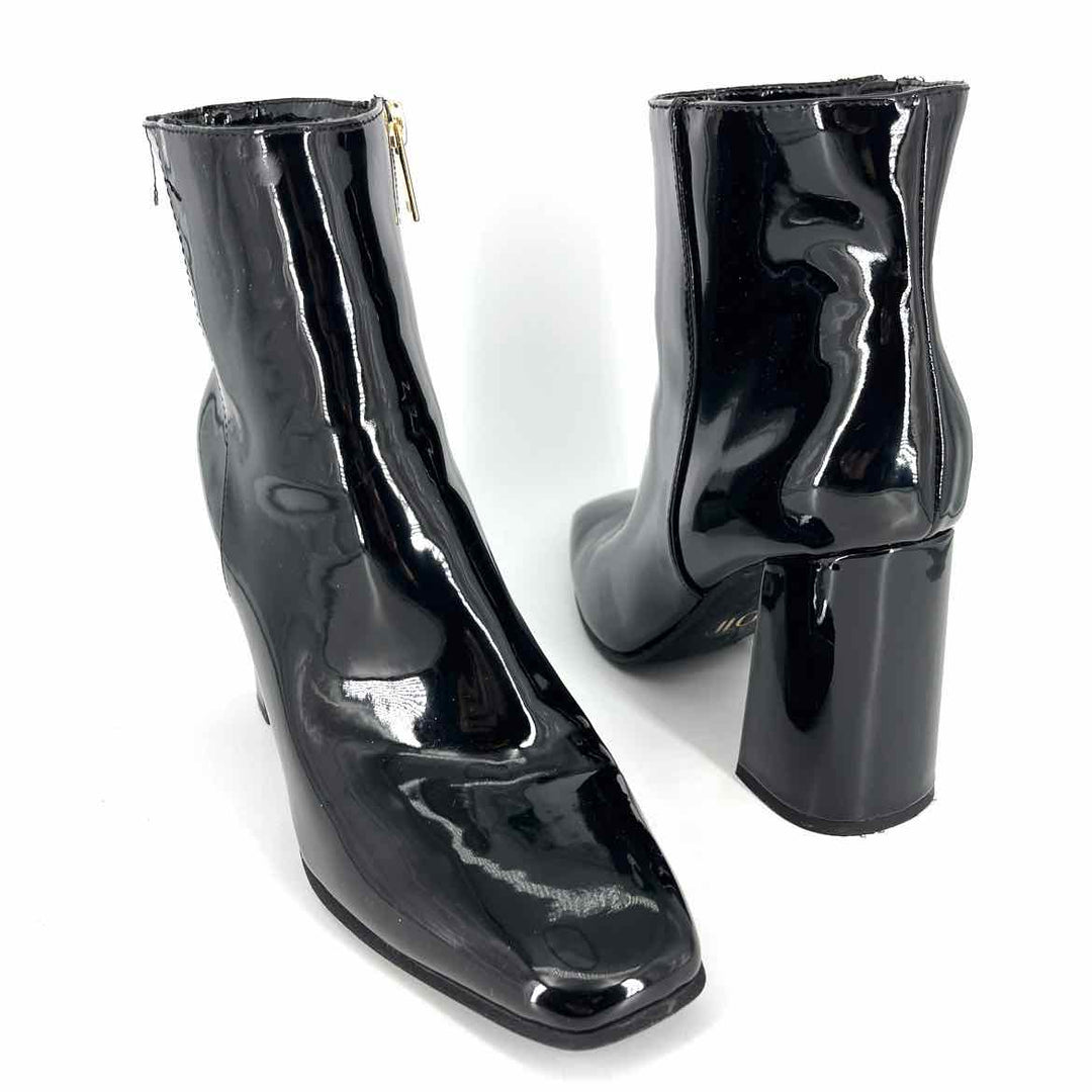 Shoe Size 9.5 Jennifer Lopez Black PATENT Boots