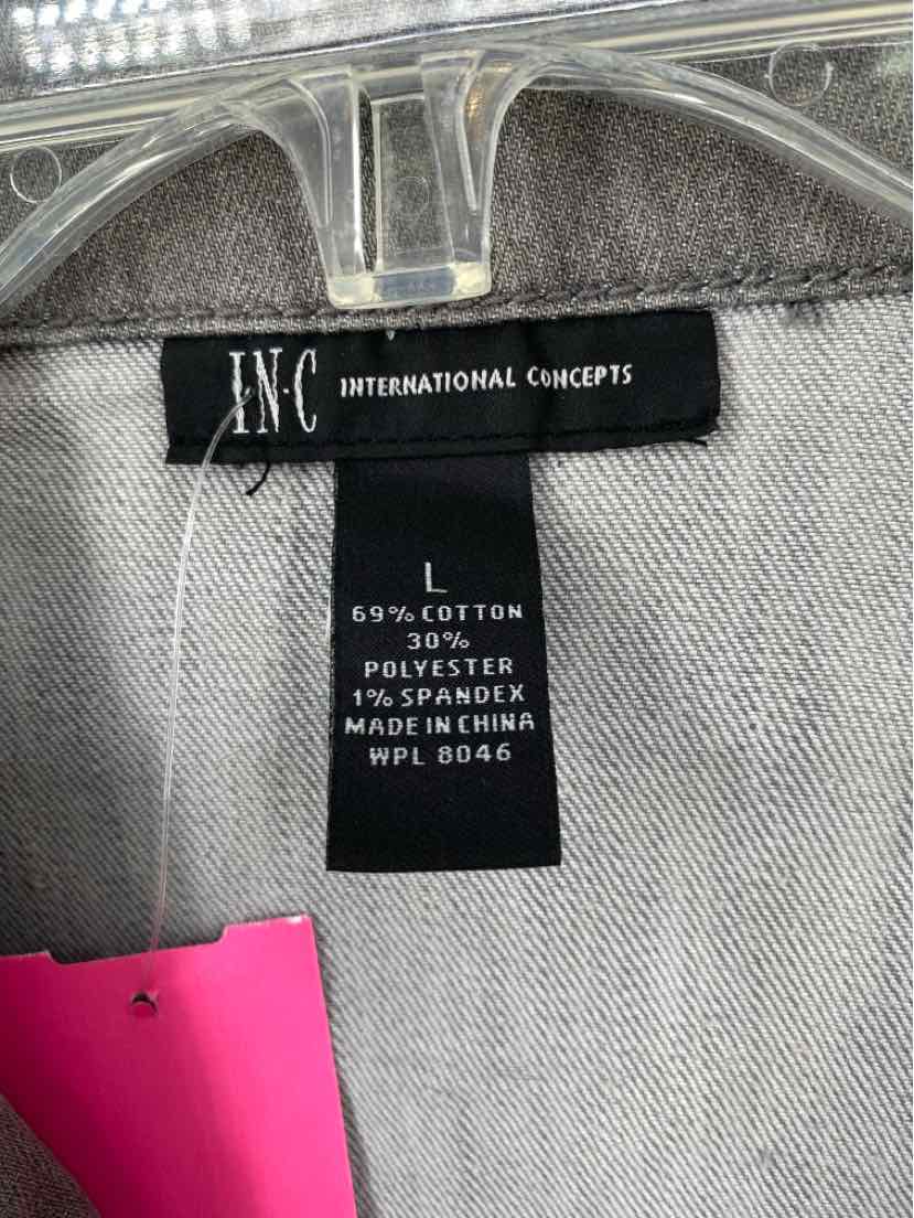 Size L INC Gray Jacket