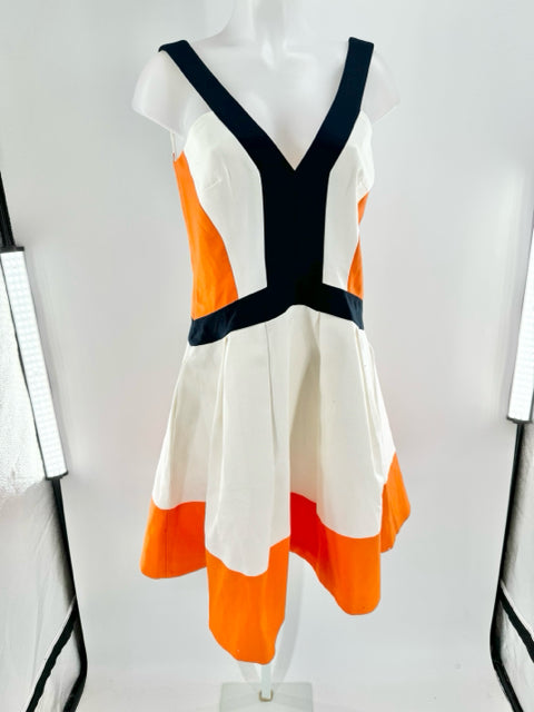 Size 6 KAREN MILLEN Orange Dress