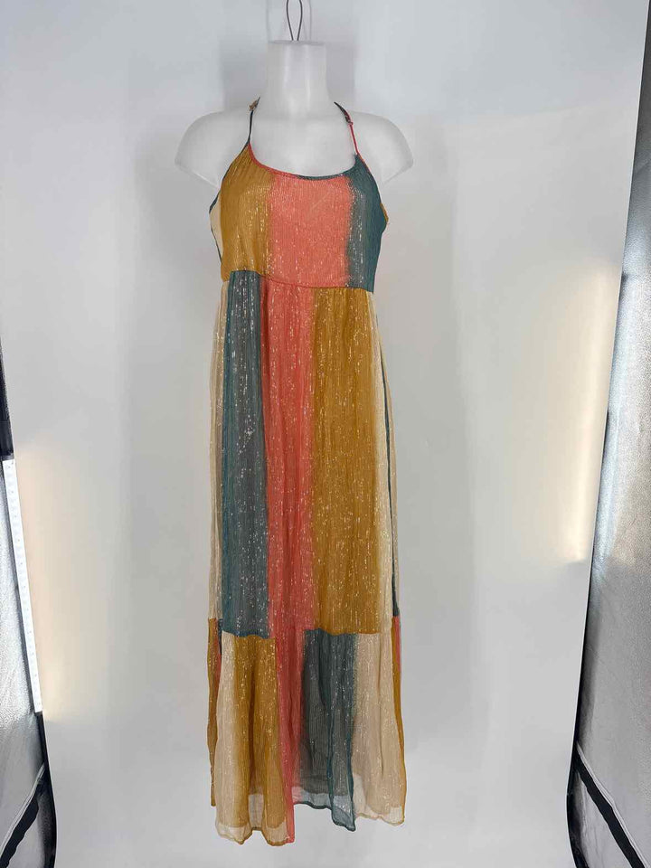 Size S LOVE STITCH Multi-Color Dress