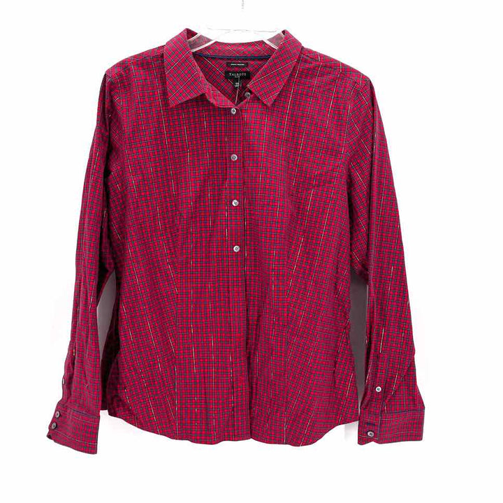 Size 12 Talbots Red Shirt