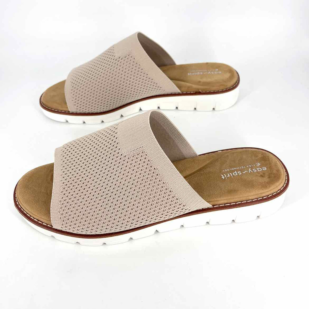 Shoe Size 12 EASY SPIRIT Taupe Knit Sandals