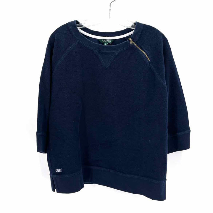 Size 1X RALPH LAUREN Blue Sweater