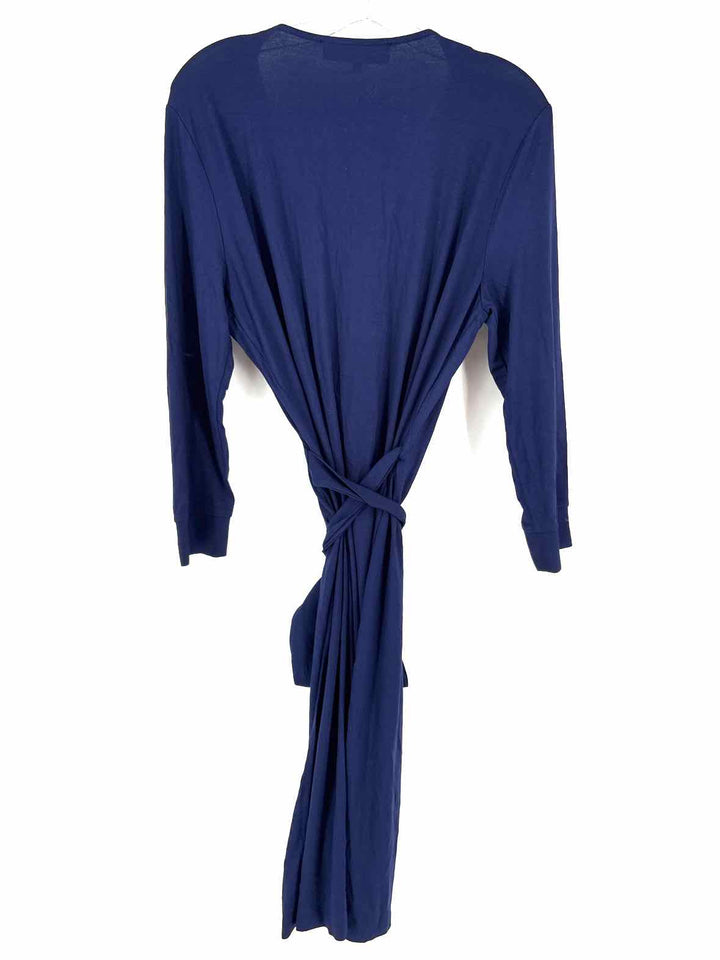 Size L DIANE VON FURSTENBERG Navy Dress