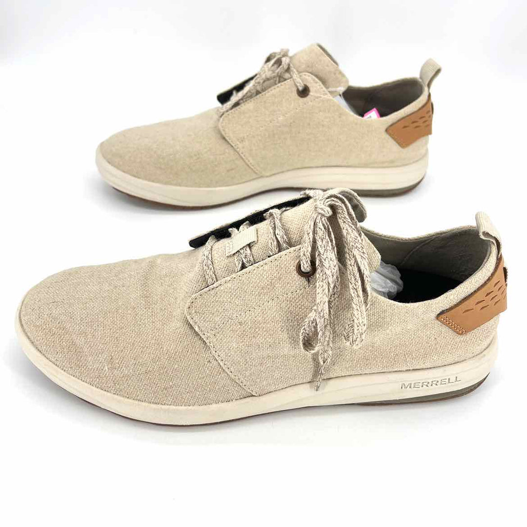 Shoe Size 11 MERRELL Khaki Canvas Sneakers