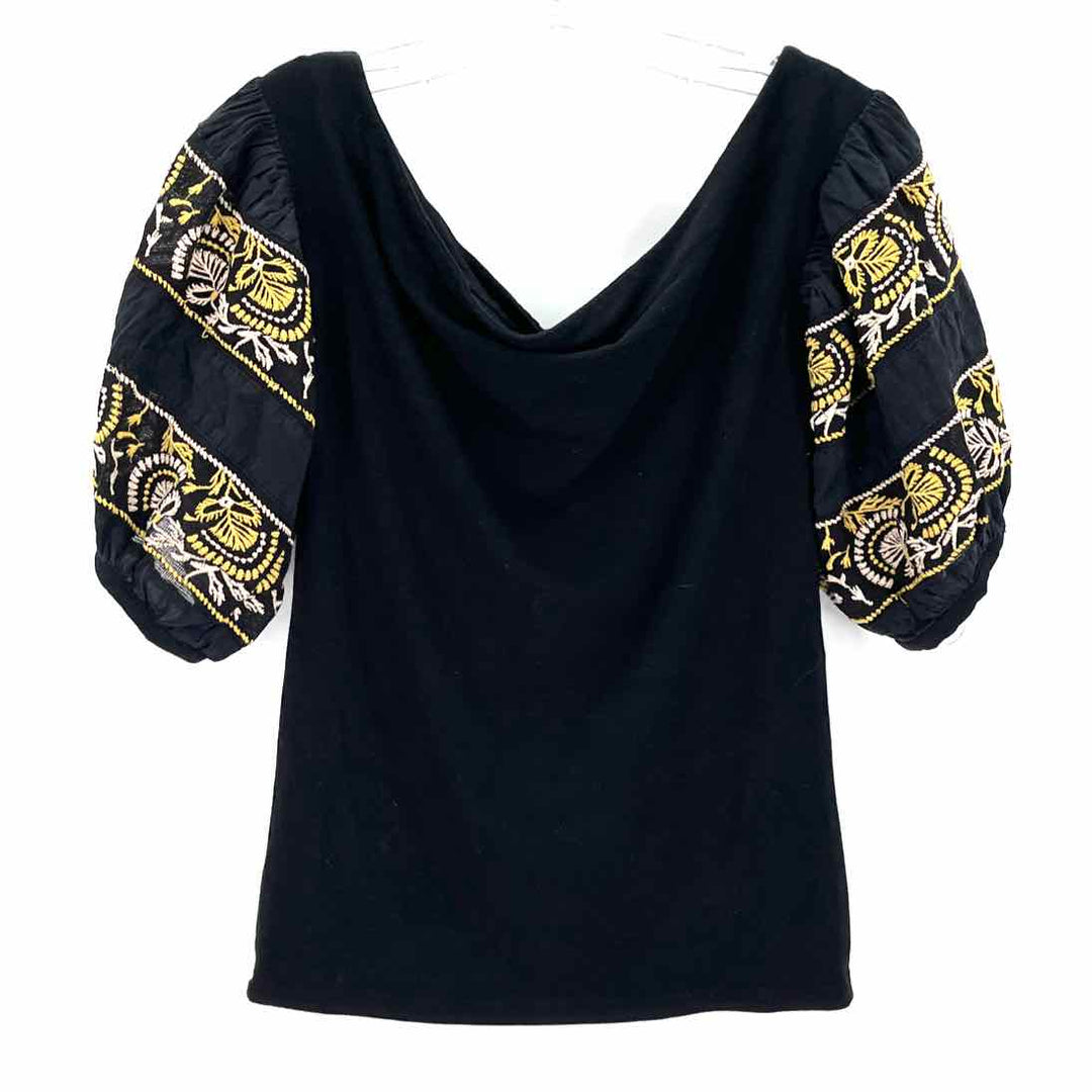 Size S FREE PEOPLE Black Shirt