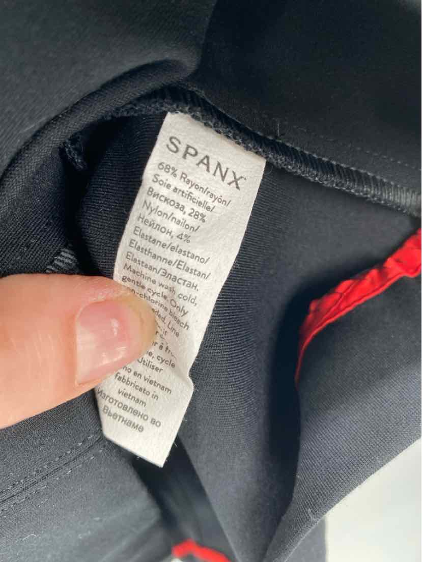 Size S SPANX Black Dress