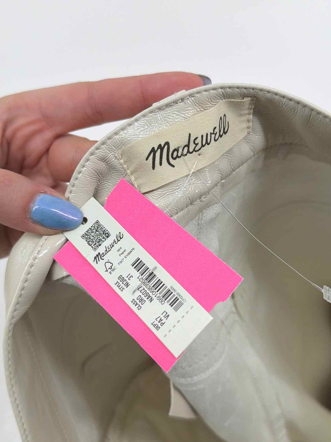 Size 31 MADEWELL Ivory Pants