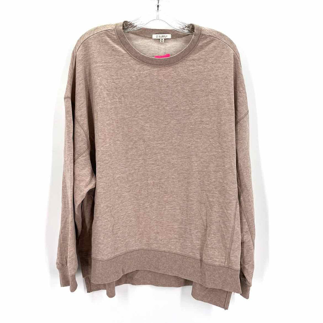 Size M Z SUPPLY Brown Shirt