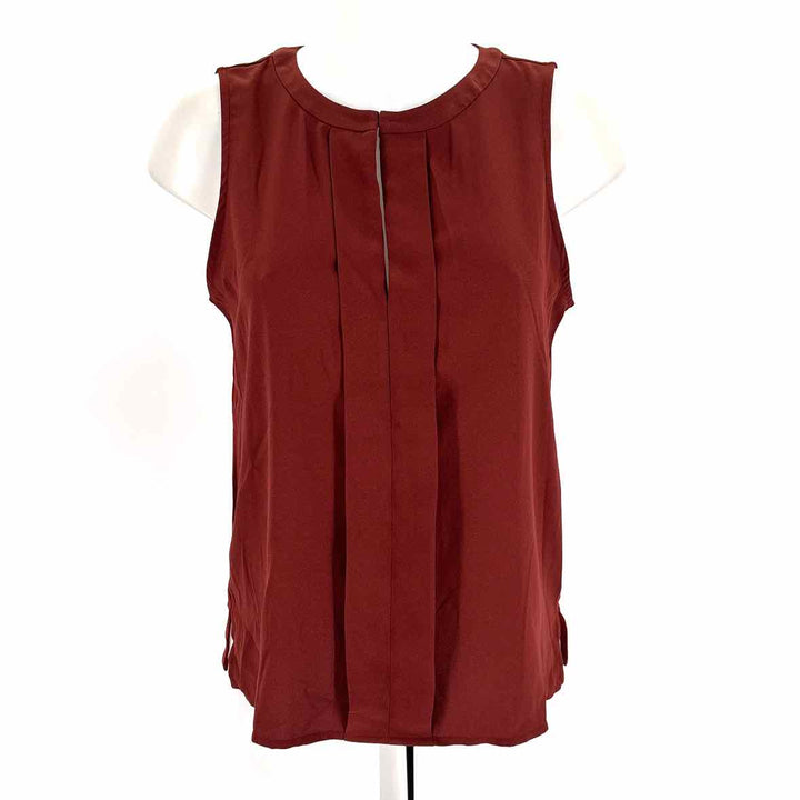 Size M Ann Taylor Burnt Orange Shirt
